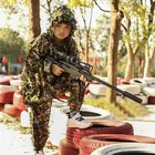 Детская тактическая одежда, детская 3D охотничья одежда, камуфляжный костюм для страйкбола и военных игр, военная униформа, куртки для пейнтбола