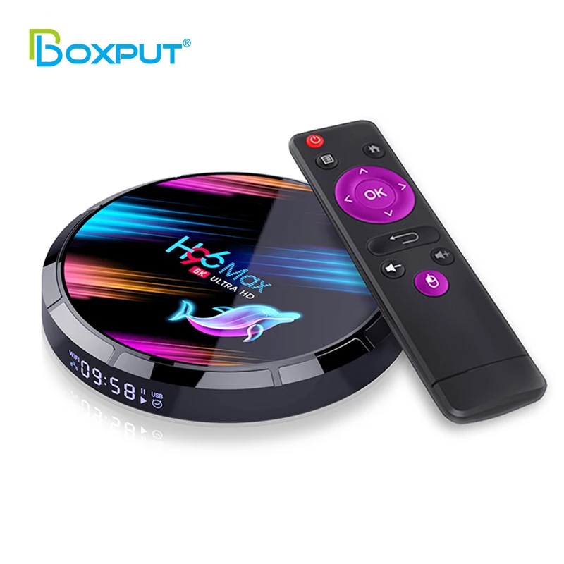 Топ продаж H96 MAX X3 ТВ приставка Android 9 0 Amlogic S905X3 4G 32G Смарт 4K BT4.0 четырехъядерный