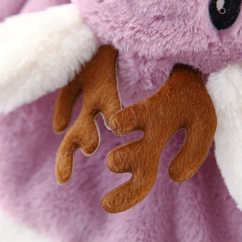 Детская модная одежда новогодний Детский Рождественский костюм для малышей