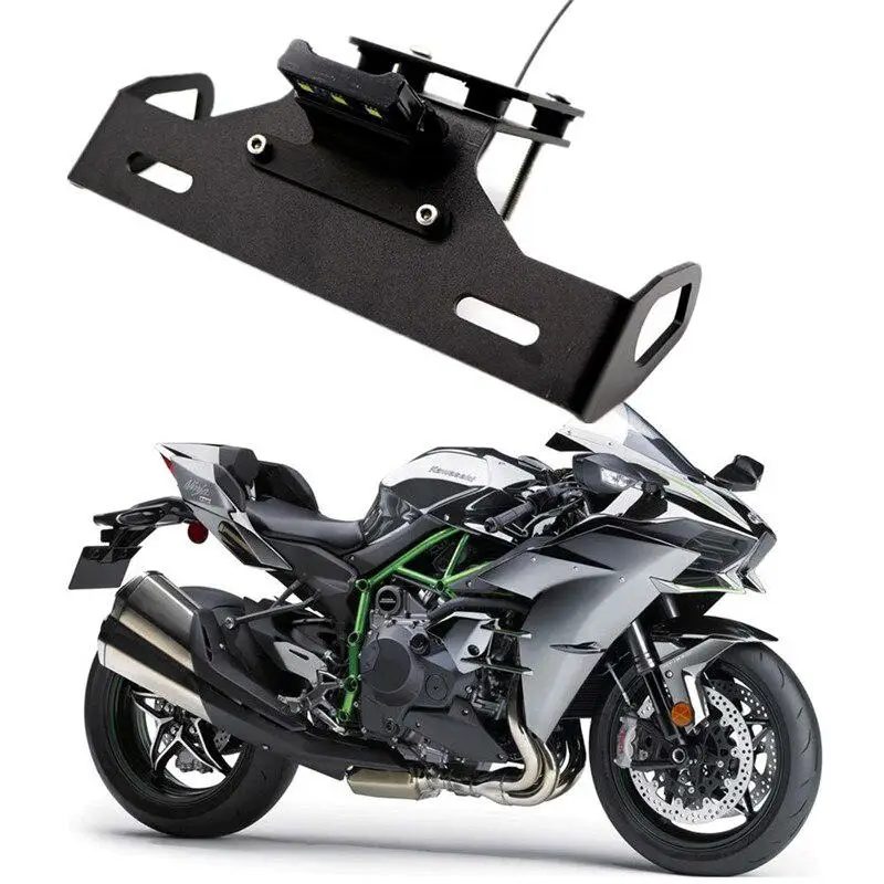 Мотоцикл складной держатель номерного знака лицензионный кронштейн ХВОСТ Tidy