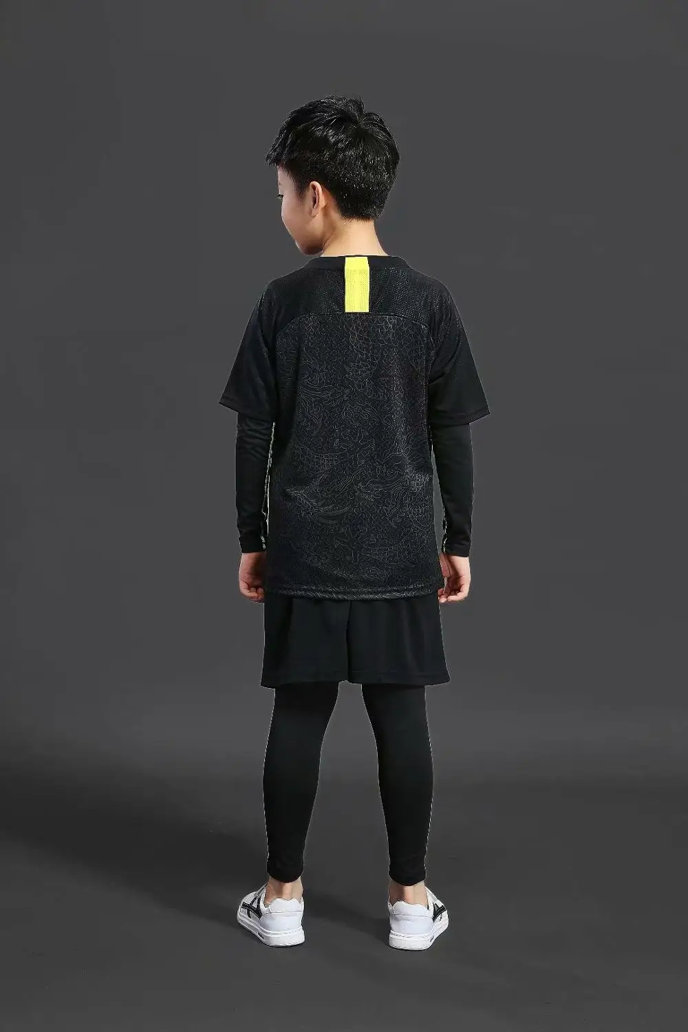 Детский спортивный костюм для мальчиков и девочек с коротким рукавом|Комплекты