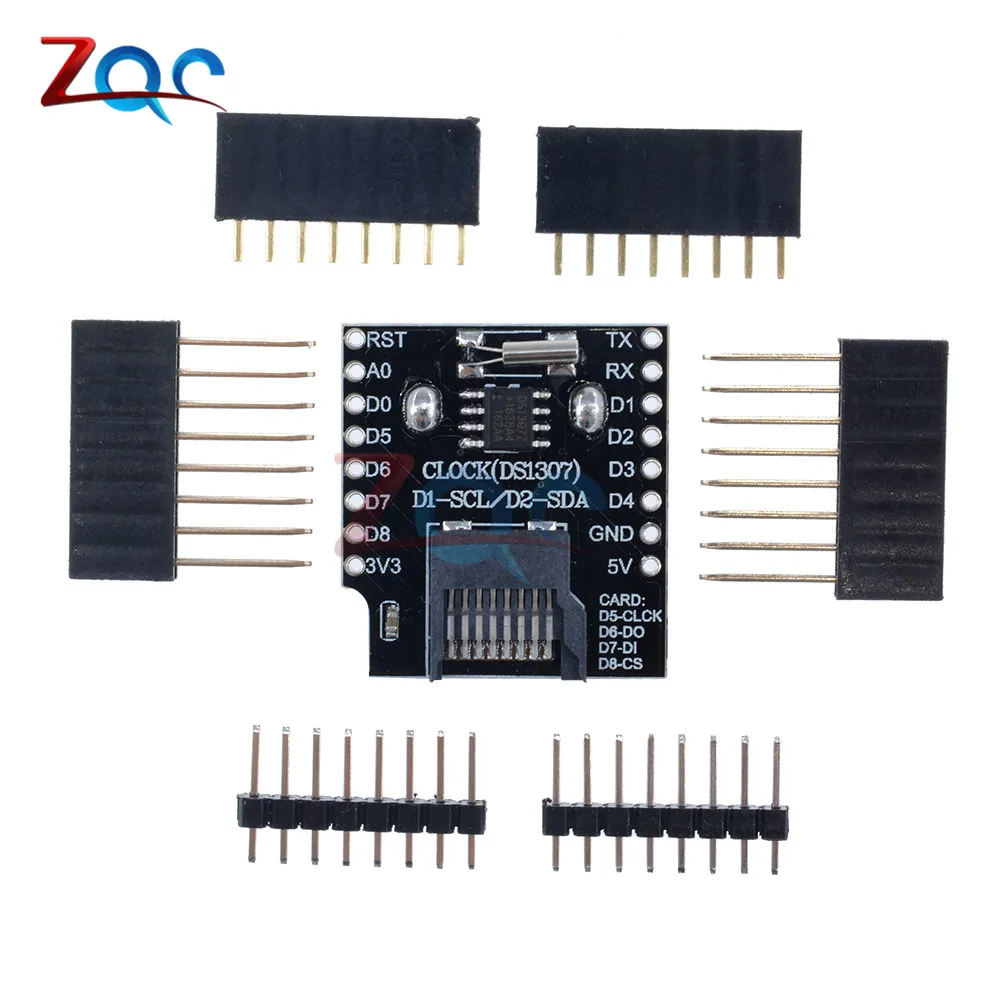 Плата расширения WeMos D1 Mini для Arduino Raspberry Pi модуль щит регистратора данных со слотом