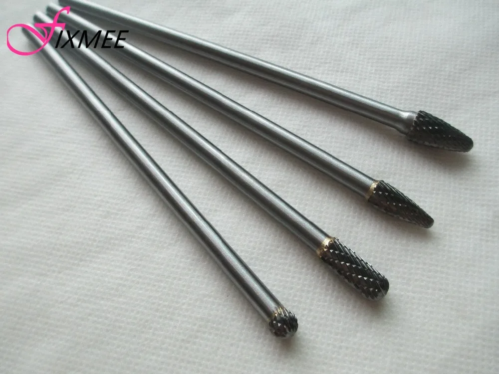 

Fixmee Best Price Rotary Burr 1/4 inch Shank 6 inch Long Reach Double Cut Carbide long service life