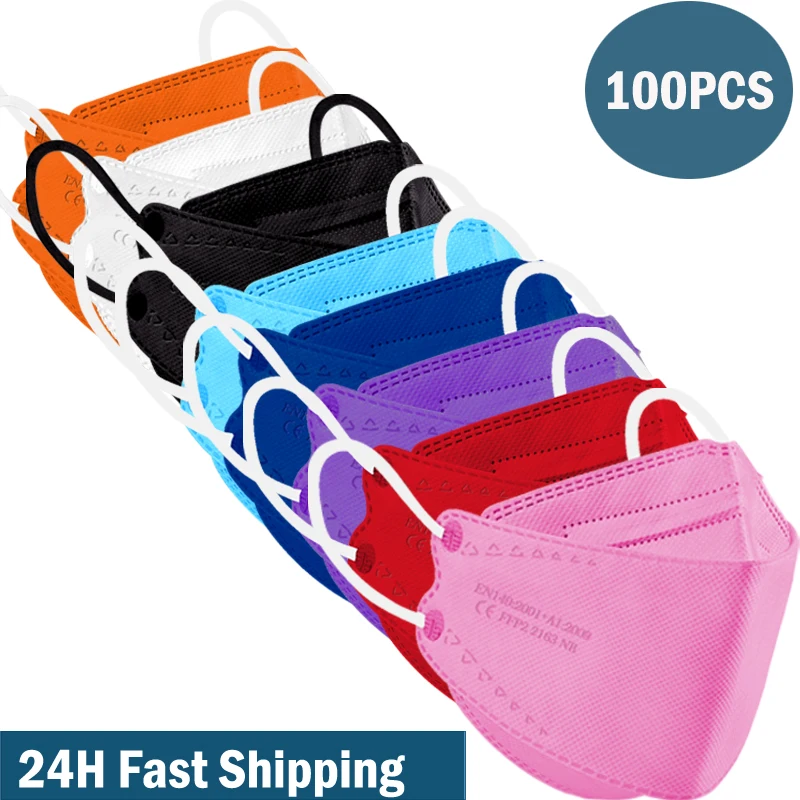 Маски FPP2 Fish Корейская ffp2mask респиратор ffp2 Kn95 маски для лица лицевая маска ffpp2 mascarilla