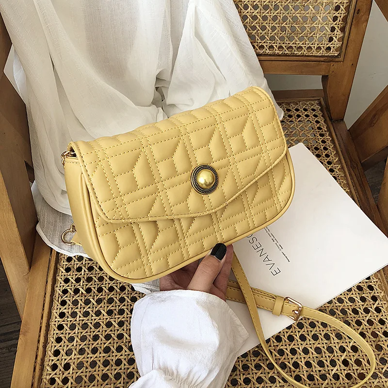 

Messenger Bags women Chains Shoulder Bag Diamond lattice luxury handbags women bags designer Female Totes small bolsas