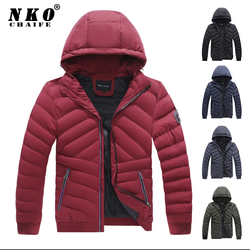 

Men 2021 Winter New Windproof Warm Thick Hooded Parkas Jacket Men Fashion Brand Coat Men Autumn Outwear Outdoor Casual Parka Men