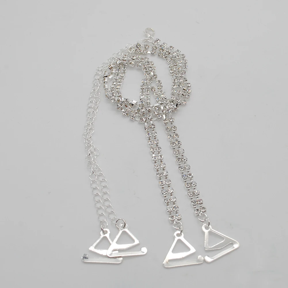 Регулируемый Прозрачный Кристальный пояс великолепный Выпускной Диаманте