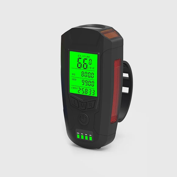 

Bike Front Light Flashlight Warning Light with Computer Speedometer Lights USB Rechargeable Cycling Light