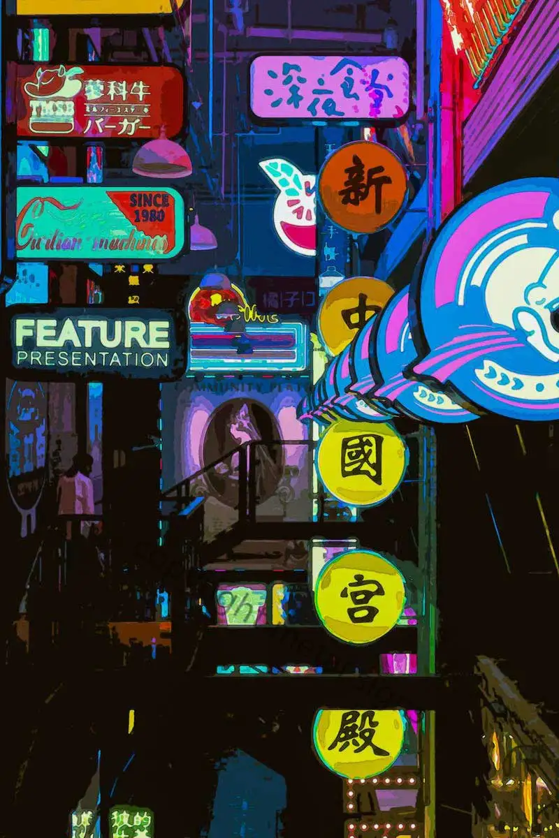 

Japanese Neon Lights Tin Sign Tin Plates Wall Decor Room Decoration Retro Vintage Metal Sign Neon Sign For Club Cafe Pub Home