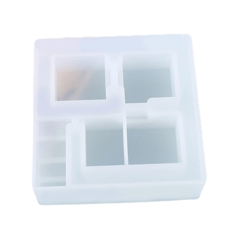 

Succulent Flower Plant Pot Epoxy Resin Mold Concrete Cement Clay Silicone Mould DIY Crafts Candle Soap Casting Tool
