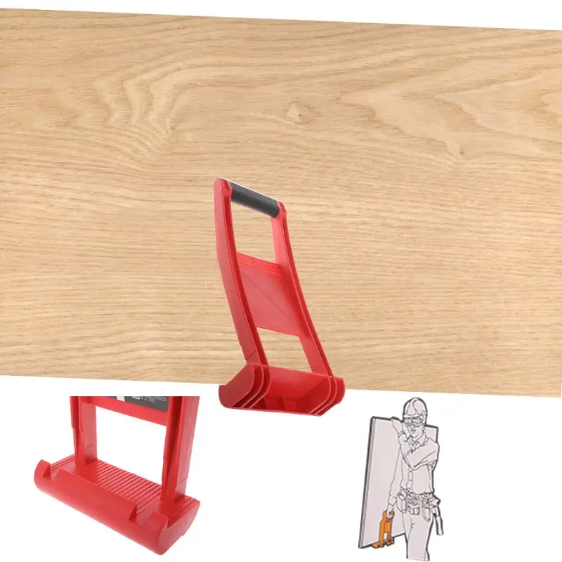 

Premium Panel Carrier Gripper Handle Carry Drywall Plywood Sheet ABS 80KG Load Conveyor