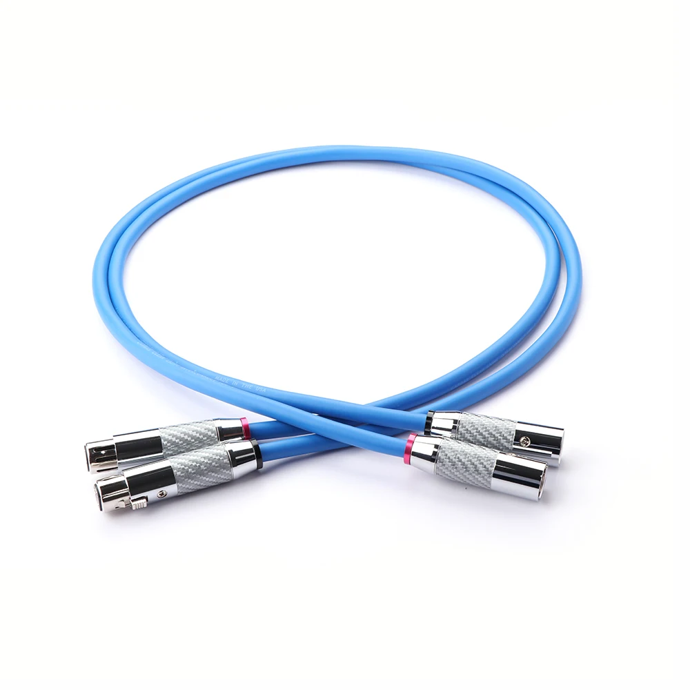 Сбалансированный кабель Cardas Clear светильник XLR из углеродного волокна 3Pin Plug