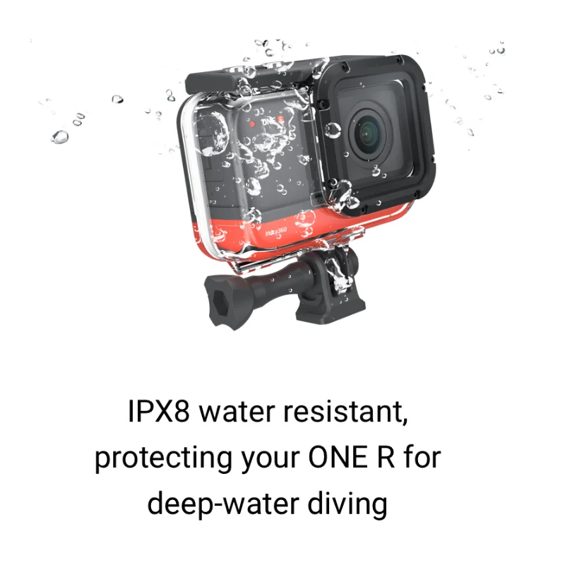 Спортивная Экшн камера Insta360 ONE R 1 дюйм версия Leica 5 7 K 360 двойной объектив мод/4K