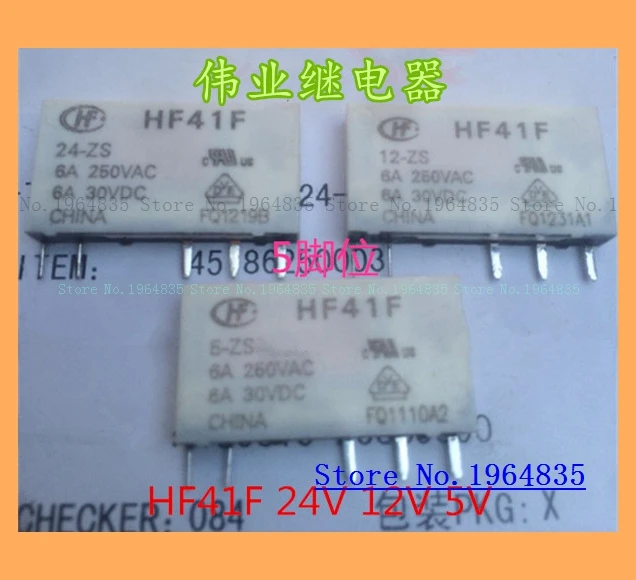 

HF41F 5-ZS 12-ZS 24-ZS 5 6A