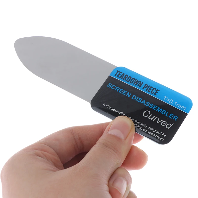 Quping Disassemble Stainless Steel Card LCD Screen Opening Tool Mobile Phone Disassemble Unpacking Tool For Smartphone Repair