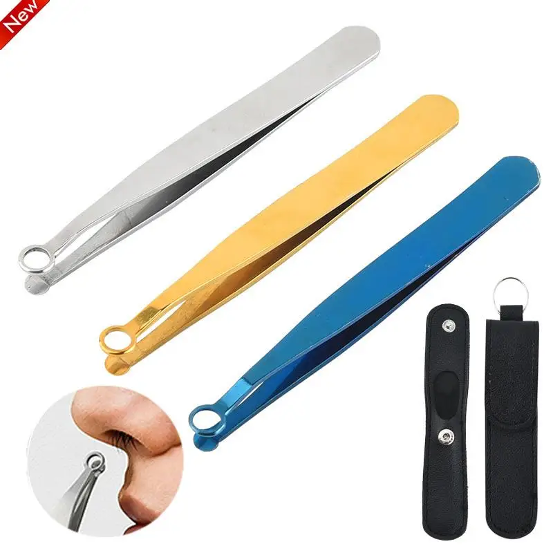 

Пинцет для бровей из нержавеющей стали пинцет для удаления волос в носу Hai Универсальный Пинцет для стрижки волос в носу Профессиональный к...