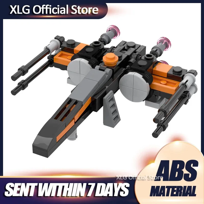 

MOC T-Wing V.2 1:125 Scale Building Blocks Bricks Collection Creative Star Space Plan Toys Gifts For Children Model