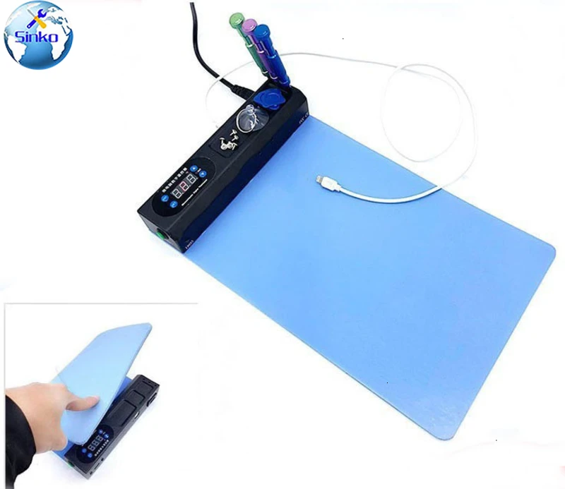 ZJ-1805 ЖК-экран сепаратор Встроенный светодиодный светильник нагревательная