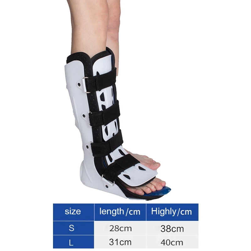 

1PCS M/L Ankle Foot Drop Brace Orthosis Splint for Ankle Facture Recovery Fit Both Foot Ankle foot splint