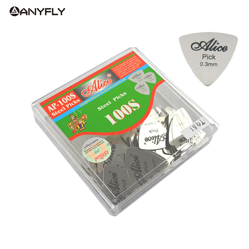 12 stück alice edelstahl dreieck form gitarre pick metall picks für akustische elektrische gitarre geschwindigkeit rock picks 03mm free glo
