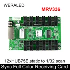 Синхронная полноцветная видеокарта Nova MRV336, приемная плата, работа с картой MSD300