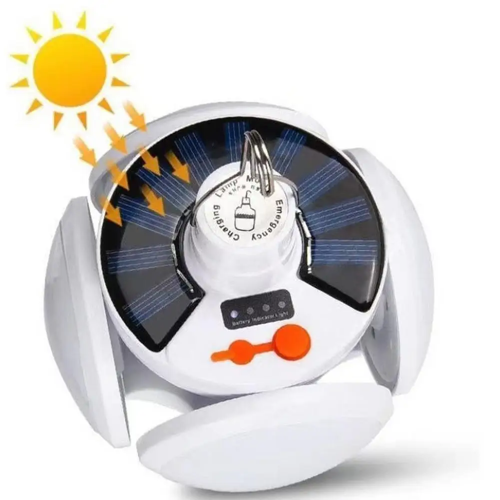 Solar LED Bulb Rechargeable football light Wireless Outdoor Emergency home outdoor night market stall hanging lamp | Дом и сад