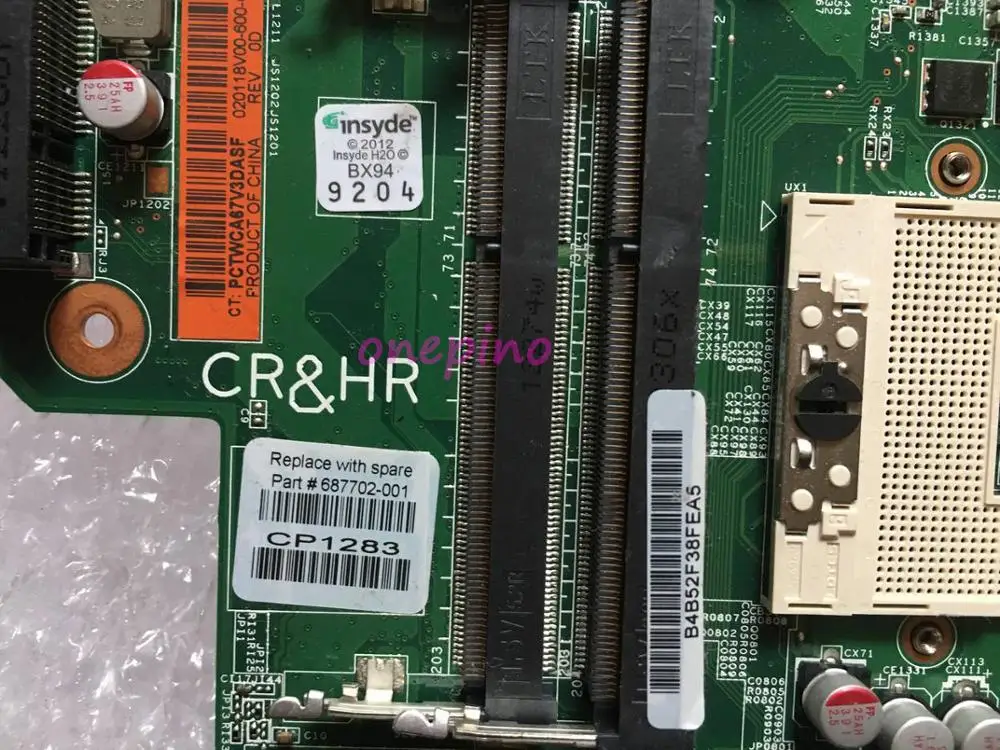 Материнская плата для ноутбука 687702 501 688018 001 подходит женской модели CQ58 650 модель