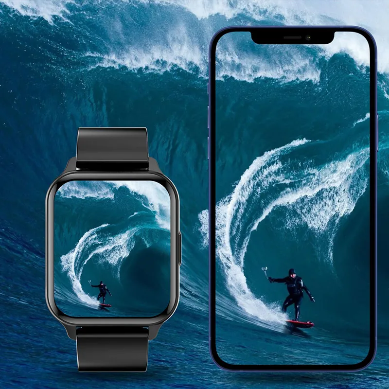 

CHYCET Smart Watch Men Women Smart Watches Full Touch Fitness Sport Sleep Heart Rate Monitor Smartwatch for IOS Android Xiaomi