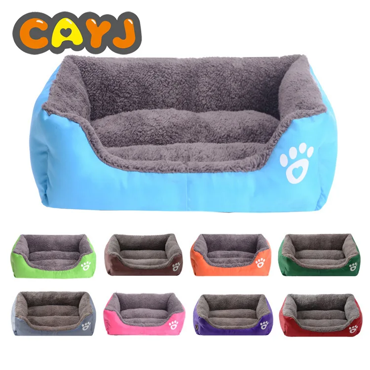 Manufacturers wholesale candy-colored pet nest sofa dog bed cat nest Teddy dog kennel winter warm one hair
