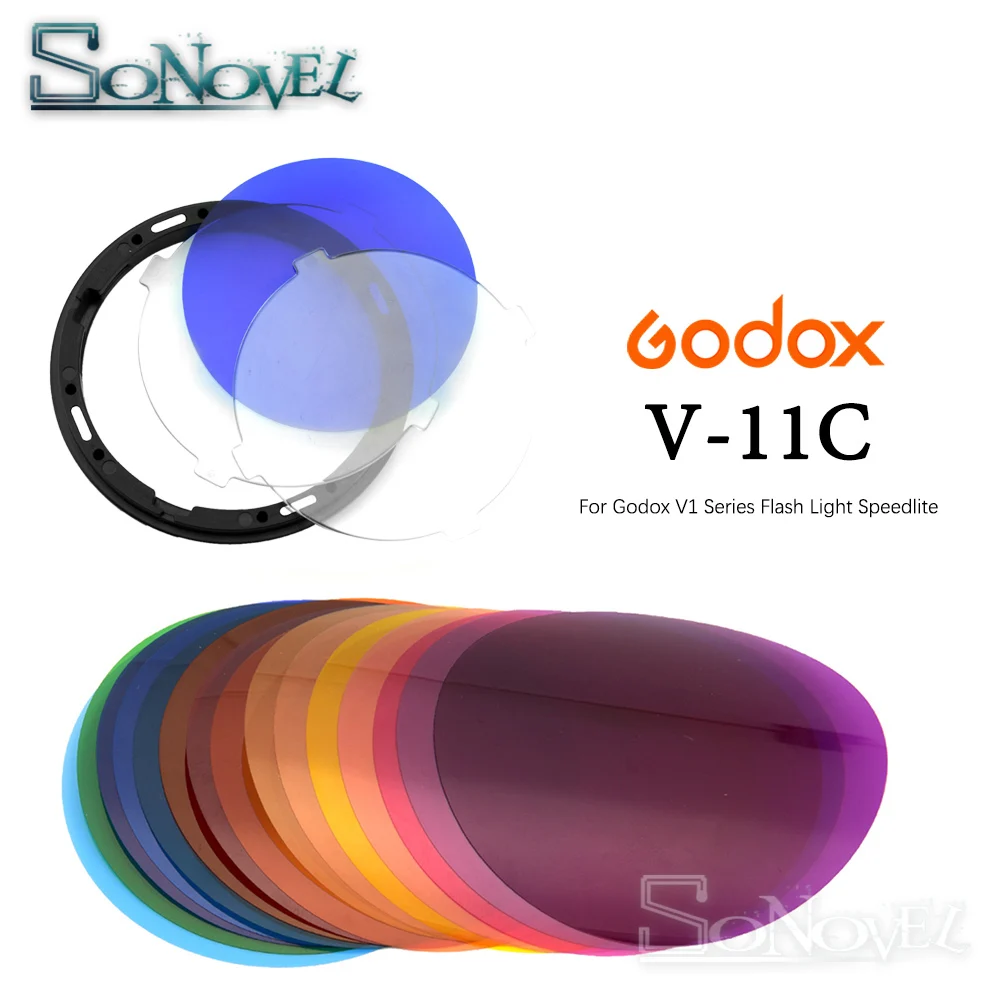 Пластина рассеивателя Godox AK-R16 с магнитным креплением и гелевым набором цветовых