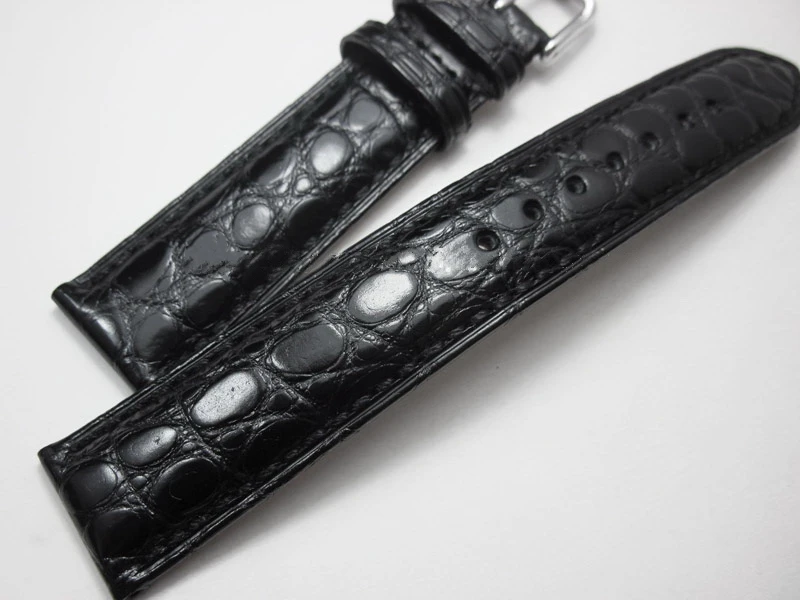 Crocodile Alligator Skin Genuine Leather Watchband Belt Watch Strap Bracelets for 18/19/20/21/22mm High quality Thin Wristband