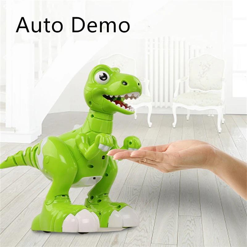 Кукла динозавр 34 см электрический умный пульт дистанционного управления спрей