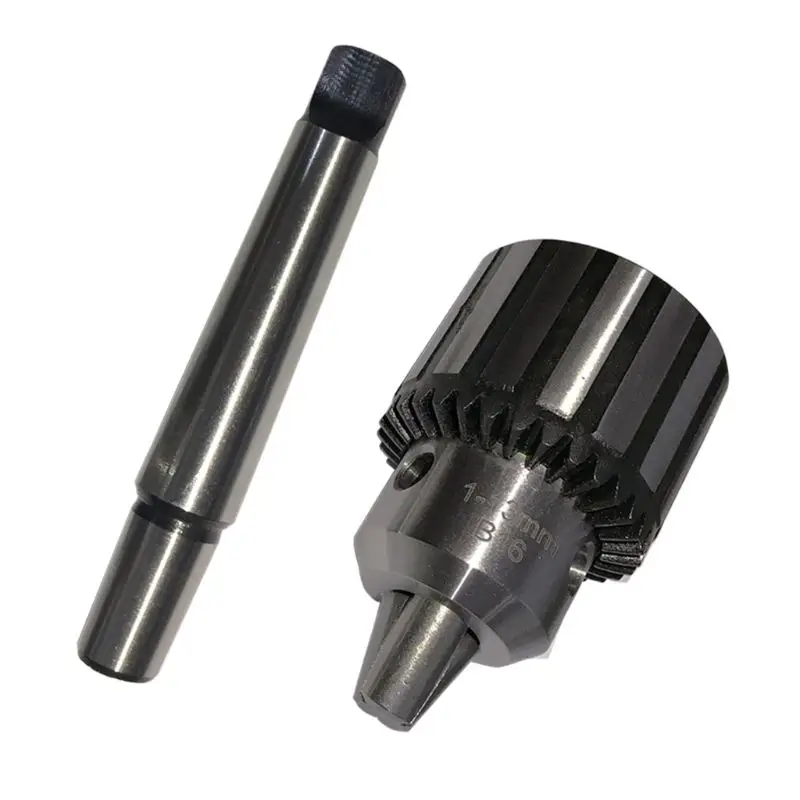 

2021 New MT2 Shank Lathes Spindle 1-13mm Milling Arbor Keyed Mini Drill Chuck Power Tool