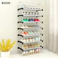 multilayer shoe cabinet easy to install shoes shelf organizer space saving stand holder entryway home dorm tall narrow shoe rack