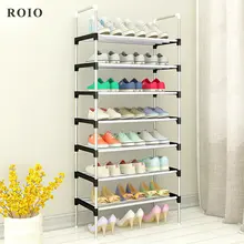 Multilayer Shoe Cabinet Easy to Install Shoes Shelf Organizer Space-saving Stand Holder Entryway Home Dorm Tall Narrow Shoe Rack