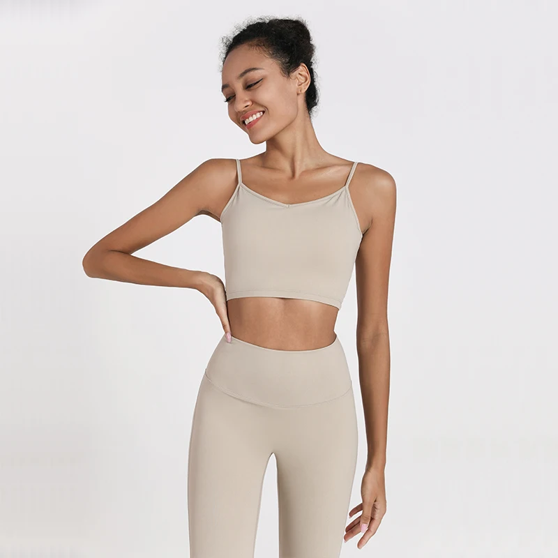 

Комплект для йоги Naked-Feel из 2 предметов, леггинсы с высокой талией Для Йоги + спортивный бюстгальтер, женские костюмы для фитнеса, одежда для йоги, спортивная одежда для тренировок в тренажерном зале