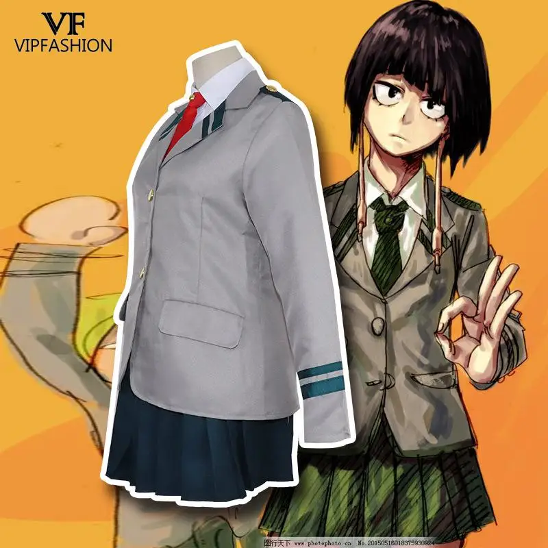 VIP модные с героями из мультфильма Мой герой Академии школьная униформа косплей