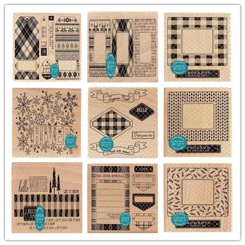 Французские прозрачные штампы для скрапбукинга сделай сам/изготовления