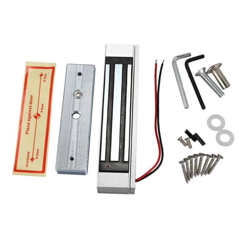 С одной дверью 12V электрический магнитный электромагнитный замок 180 кг (350LB)