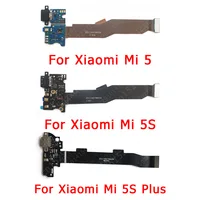 Оригинальная зарядная плата для Xiaomi Mi 5 5S Plus Mi5 Mi5S, USB-порт для зарядки, печатная плата, док-разъем, гибкий кабель, запасные части для замены