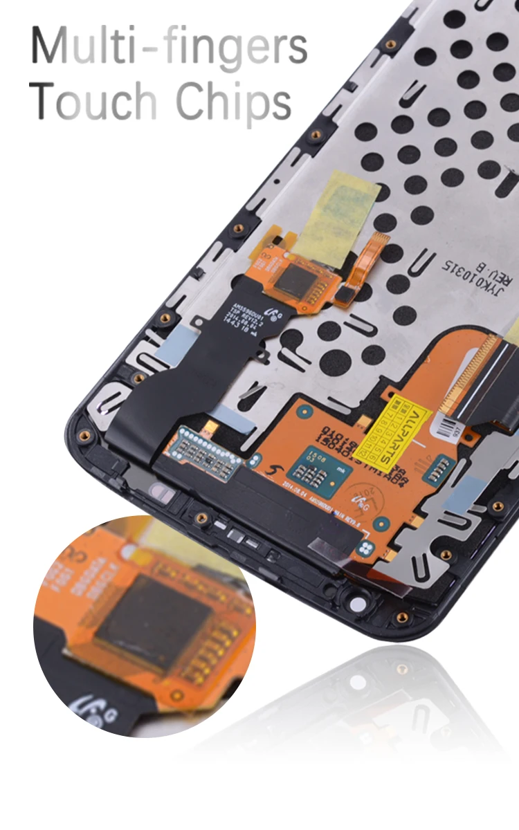 Для Motorola Nexus 6 ЖК дисплей сенсорный с рамкой для Moto XT1100 XT1103 абсолютно новый полный