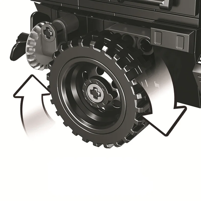 Военная серия спецназ полицейский водный путь амфибиус бронированный
