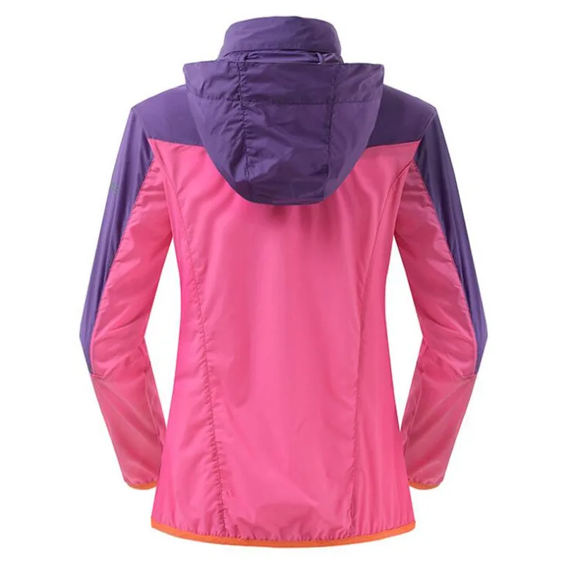 Уличная Водонепроницаемая Женская тонкая ветрозащитная дышащая анти-солнце УФ