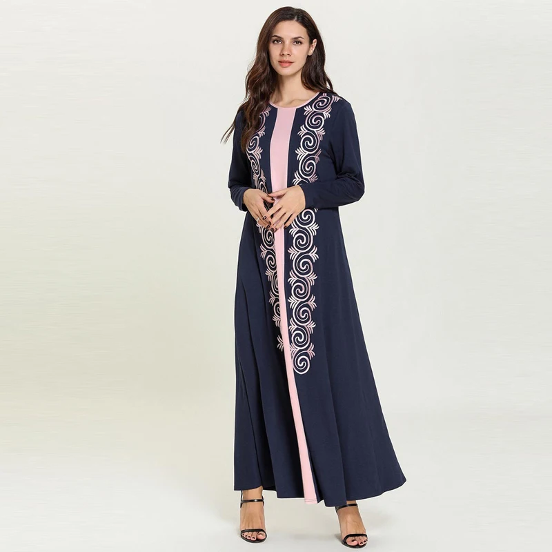 Дубай Абая кафтан Марокко арабское мусульманское платье Турция турецкий хиджаб