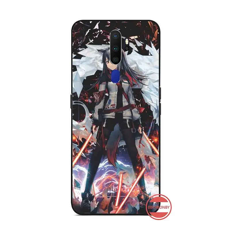 

Arknights game cute cartoon Phone Case For OPPO F 1S 7 9 K1 A77 F3 RENO F11 A5 A9 2020 A73S R15 REALME PRO