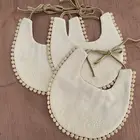 900C детская одежда из хлопка для новорожденных детский нагрудник с вышивкой для маленьких девочек вытирания слюней младенцев Полотенца; Слюнявчики для кормления бандана шарф