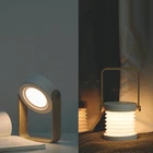 Складной светодиодный ночник для чтения с регулируемой яркостью, портативный фонарь с зарядкой от USB, детский подарок, прикроватный светильник для спальни
