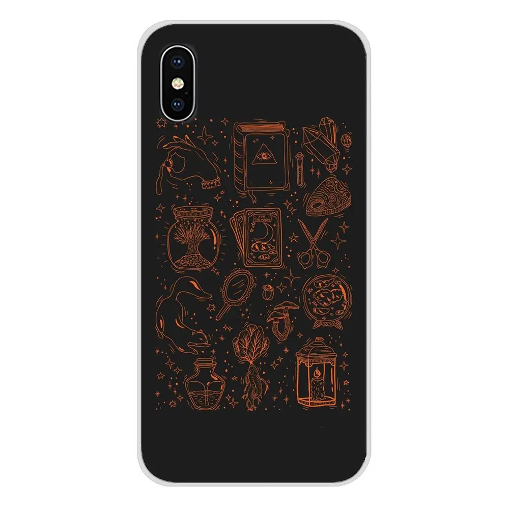 Мягкий прозрачный чехол Girly Pastel Witch Goth Sweet для Huawei Honor 4C 5C 6X 7 7A 7C 8 9 10 8C 8S 8X 9X 10I 20 Lite