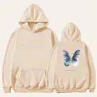 Толстовка с капюшоном в стиле хип-хоп для мужчин и женщин, черная хлопковая толстовка с капюшоном и флисовой подкладкой в стиле Харадзюку, 2021