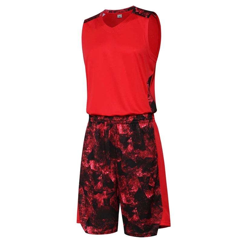 Дышащий Быстросохнущий модный Камуфляжный спортивный костюм без рукавов для